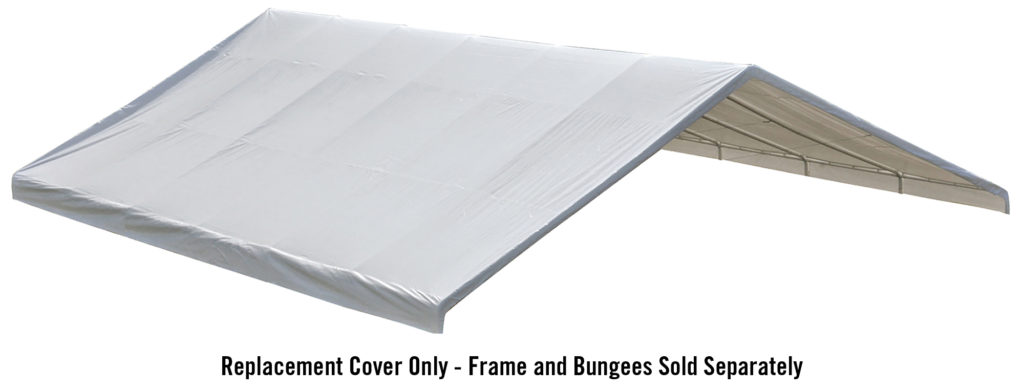 ShelterLogic - 30x40 Canopy White Replacement Cover for 2-3/8