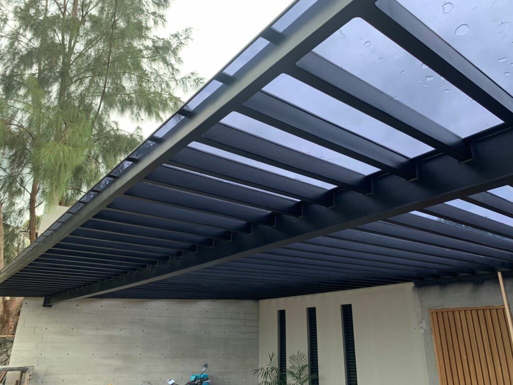 Metal Carports Attached to House - Steel & Stud