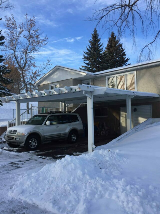 How Much Snow Can A Metal Carport Hold