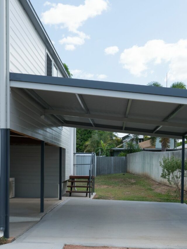 metal carport extension