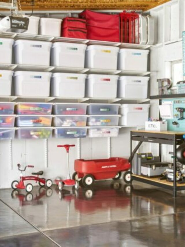 Organization and Shelving Ideas for Metal Structures
