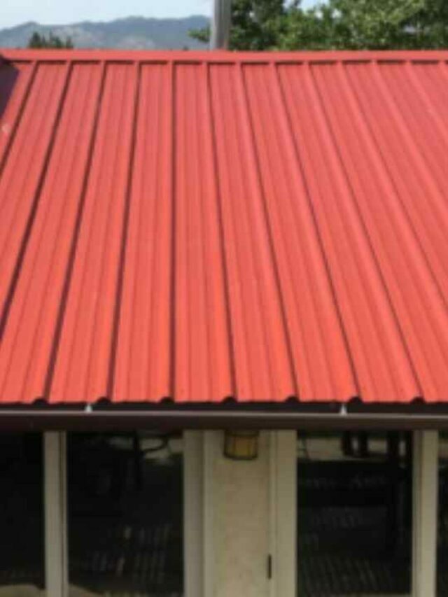 Red Metal Roof Houses